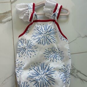 The Beaufort Bonnet Company Red and Blue Bubble